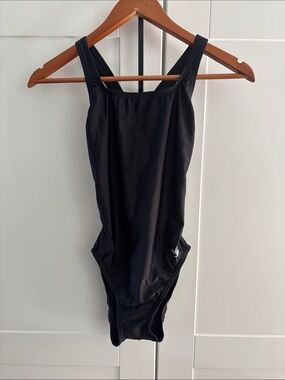 Speedo Black Team One-Piece Swimwear